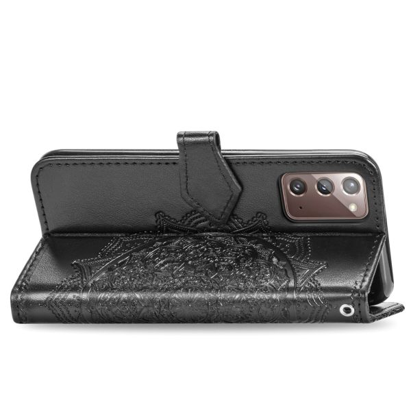 Etui de téléphone portefeuille Samsung Galaxy Note 20