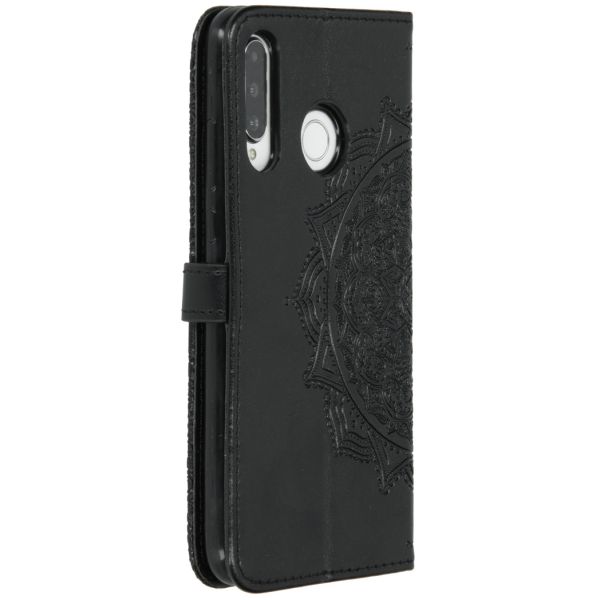 Etui de téléphone portefeuille Huawei P30 Lite - Noir