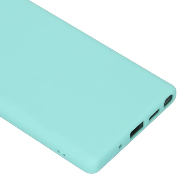 imoshion Coque Couleur Samsung Galaxy Note 20 - Menthe verte