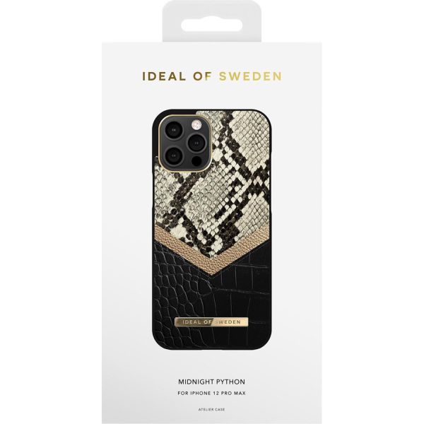 iDeal of Sweden Coque Atelier iPhone 12 Pro Max - Midnight Python