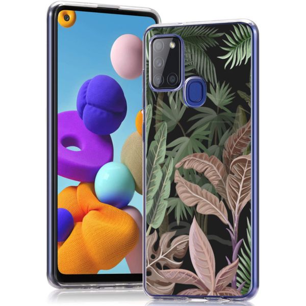 imoshion Coque Design Samsung Galaxy A21s - Dark Jungle