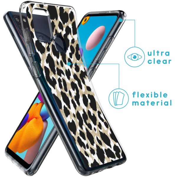 imoshion Coque Design Samsung Galaxy A21s - Leopard