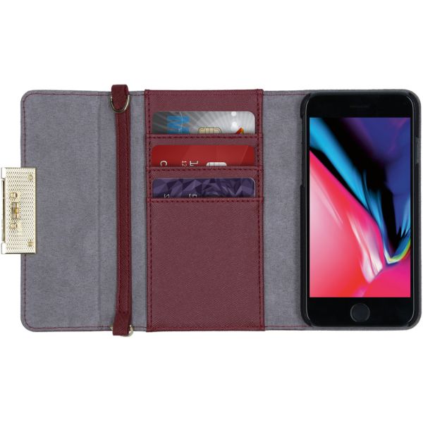 iDeal of Sweden Kensington Clutch iPhone SE (2022 / 2020) / 8 / 7 / 6(s) - Rouge