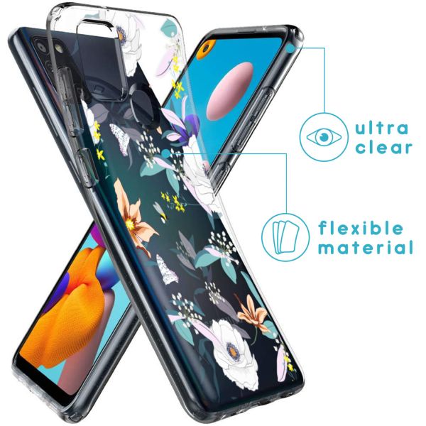 iMoshion Coque Design Samsung Galaxy A21s - English Garden