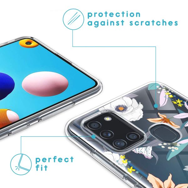 iMoshion Coque Design Samsung Galaxy A21s - English Garden