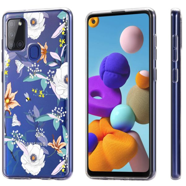 iMoshion Coque Design Samsung Galaxy A21s - English Garden