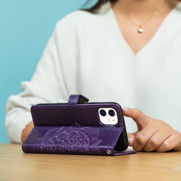 iMoshion Etui de téléphone portefeuille Mandala Xiaomi Mi 10T Lite - Violet