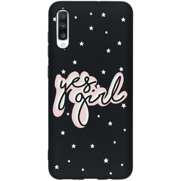 Coque design Color Samsung Galaxy A70 - Yes Girl