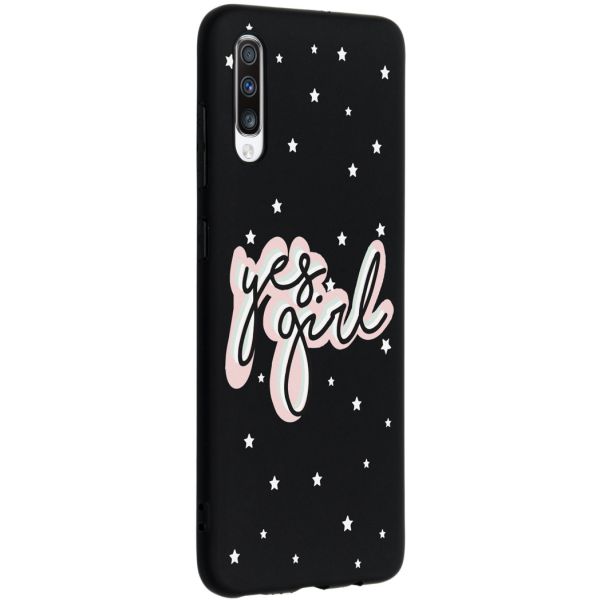 Coque design Color Samsung Galaxy A70 - Yes Girl