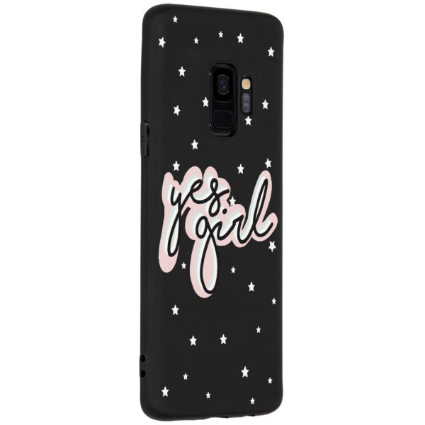 Coque design Color Samsung Galaxy S9 - Yes Girl