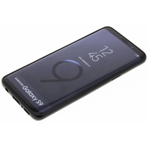 Coque silicone Carbon Samsung Galaxy S9 - Noir