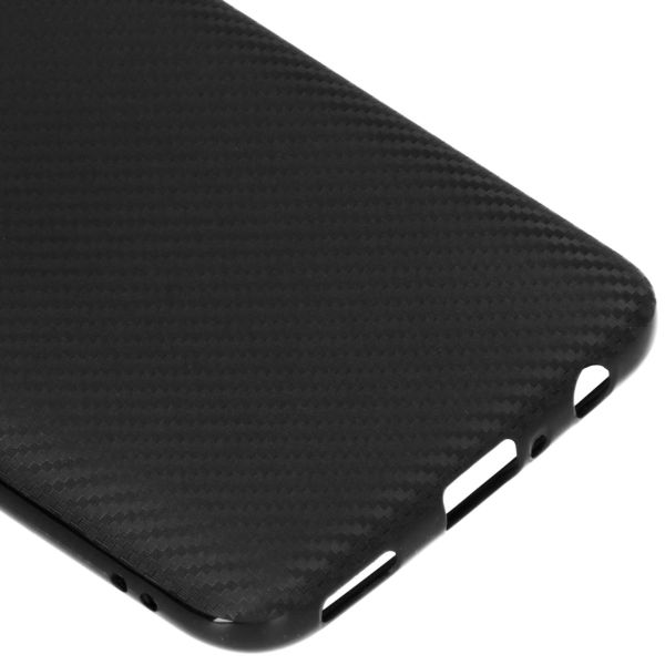 Coque silicone Carbon Huawei P Smart (2019) - Noir