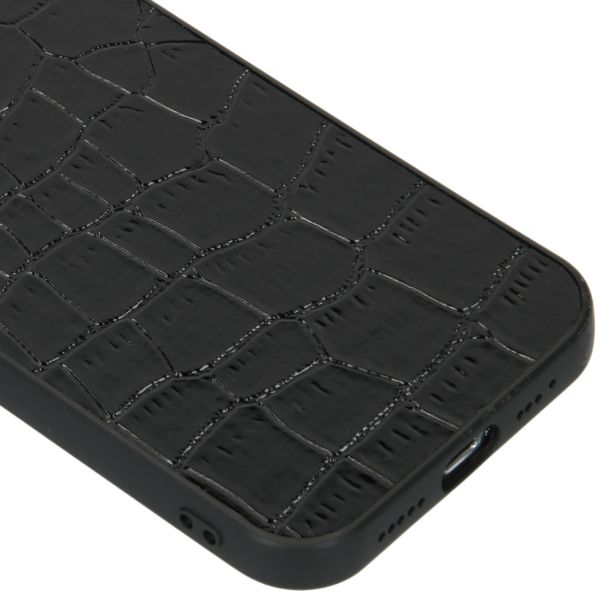 Coque rigide iPhone 12 (Pro) - Crocodile