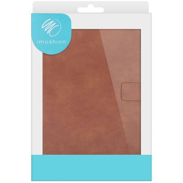 imoshion Coque tablette luxe iPad 9 (2021) 10.2 pouces / iPad 8 (2020) 10.2 pouces / iPad 7 (2019) 10.2 pouces - Brun