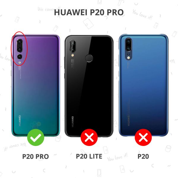 Coque unie Huawei P20 Pro - Noir