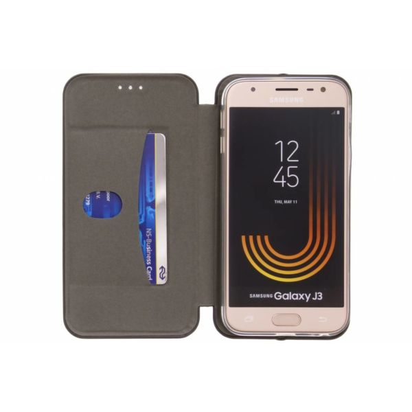 Étui de téléphone portefeuille Slim Folio Galaxy J3 (2017)