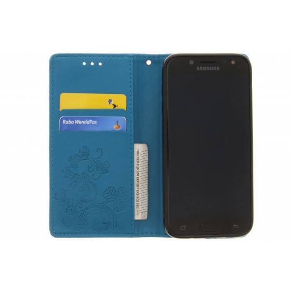 Etui de téléphone Fleurs de Trèfle Samsung Galaxy J5 (2017)