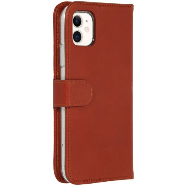 Valenta L'étui de téléphone Classic Luxe iPhone 11 - Brun