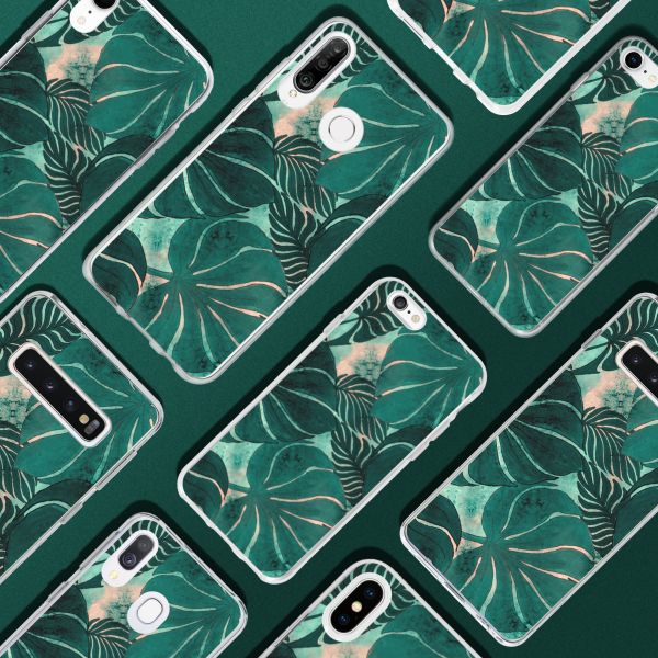 Coque design Samsung Galaxy A7 (2018) - Monstera