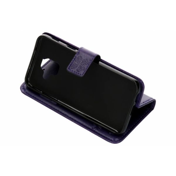 Etui de téléphone Fleurs de Trèfle Samsung Galaxy A6 (2018)