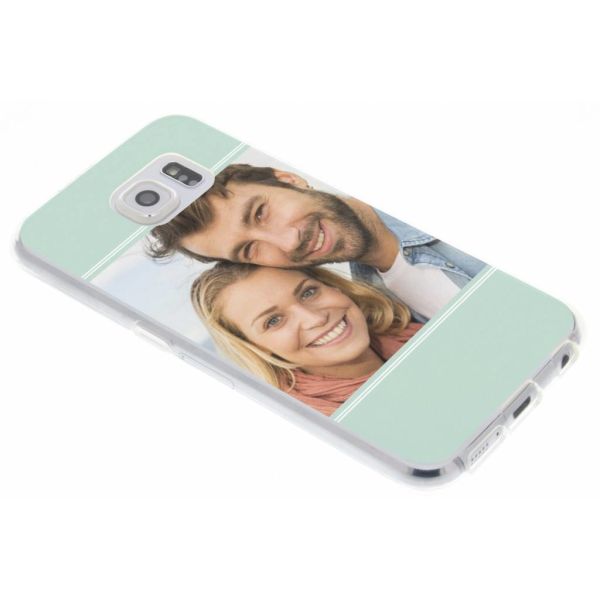 Concevez votre propre coque en gel Samsung Galaxy S6 - Transparent