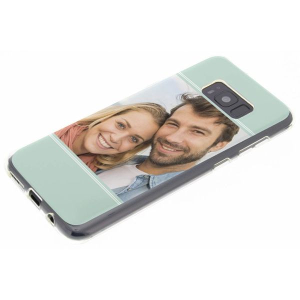 Concevez votre propre coque en gel Samsung Galaxy S8 Plus - Transparent