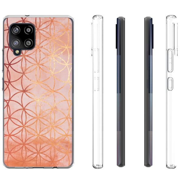 imoshion Coque Design Samsung Galaxy A42 - Cercle / Rose