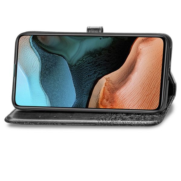 Etui de téléphone portefeuille Mandala Xiaomi Poco F2 Pro