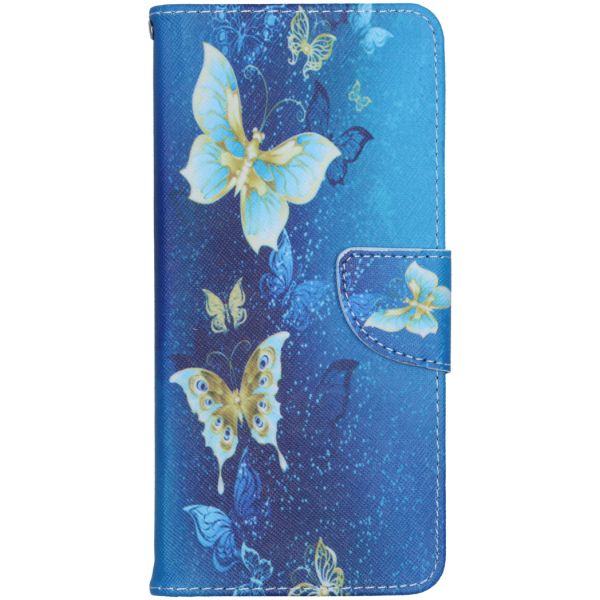 Coque silicone design Nokia 5.3 - Blue Butterfly