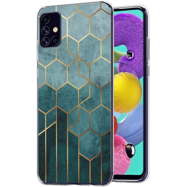 iMoshion Coque Design Samsung Galaxy A51 - Modèle - Vert