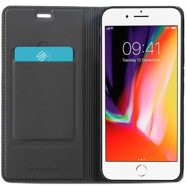 imoshion Étui de téléphone Slim Folio iPhone SE (2022 / 2020) / 8 / 7 - Noir