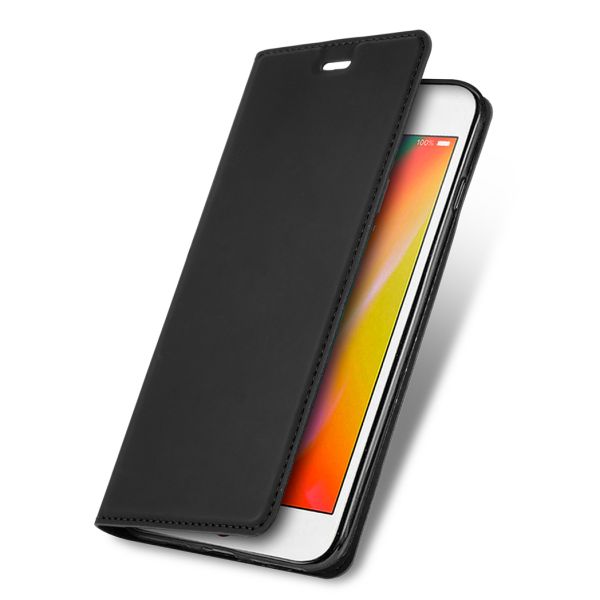 imoshion Étui de téléphone Slim Folio iPhone SE (2022 / 2020) / 8 / 7 - Noir