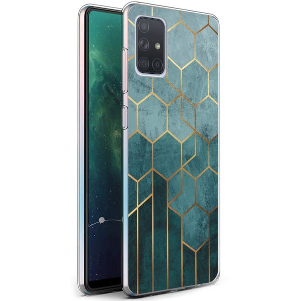 imoshion Coque Design Samsung Galaxy A71 - Modèle - Vert