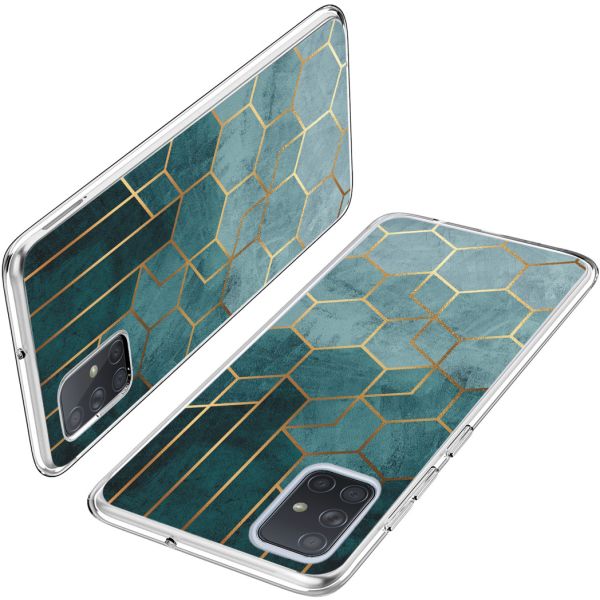 imoshion Coque Design Samsung Galaxy A71 - Modèle - Vert