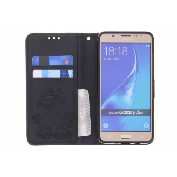 Etui de téléphone Fleurs de Trèfle Samsung Galaxy J5 (2016)