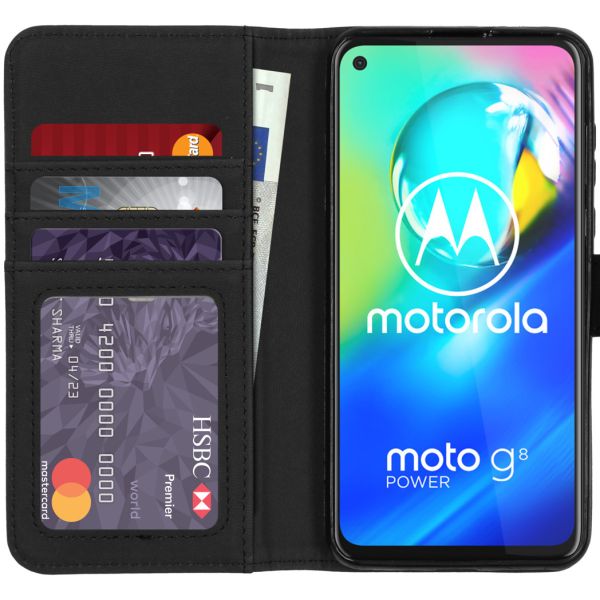 imoshion Étui de téléphone portefeuille Luxe Motorola Moto G8 Power