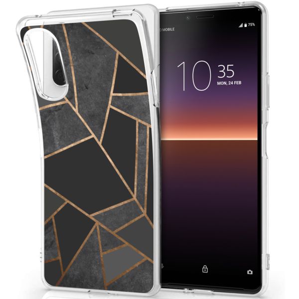 imoshion Coque Design Sony Xperia 10 II - Black Graphic