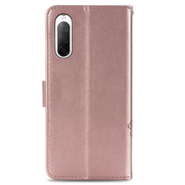 Etui de téléphone Fleurs de Trèfle Sony Xperia 10 II