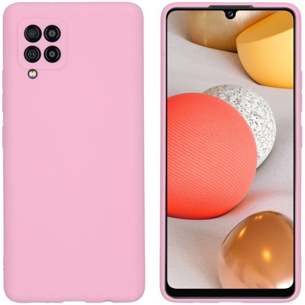 imoshion Coque Couleur Samsung Galaxy A42 - Rose