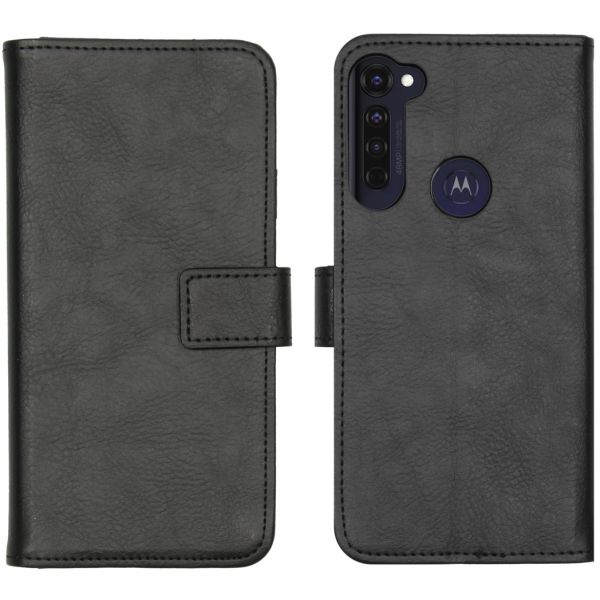 imoshion Étui de téléphone portefeuille Luxe Motorola Moto G Pro - Noir