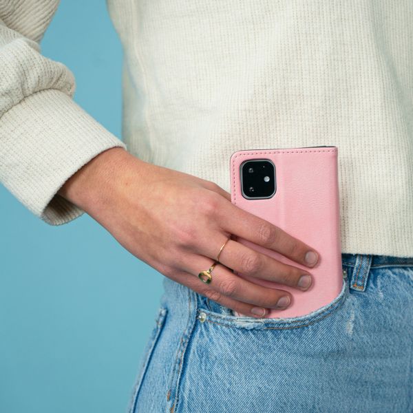 imoshion Étui de téléphone portefeuille Luxe OnePlus 8 - Rose