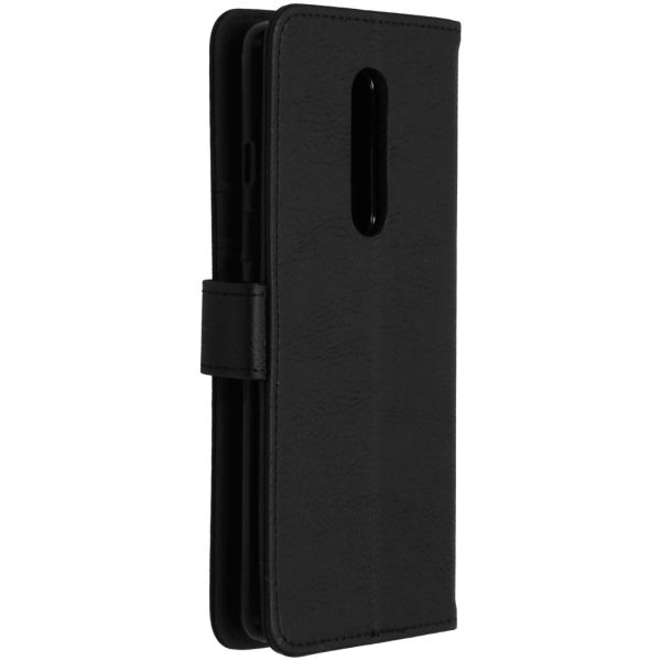 imoshion Étui de téléphone portefeuille Luxe OnePlus 8 - Noir