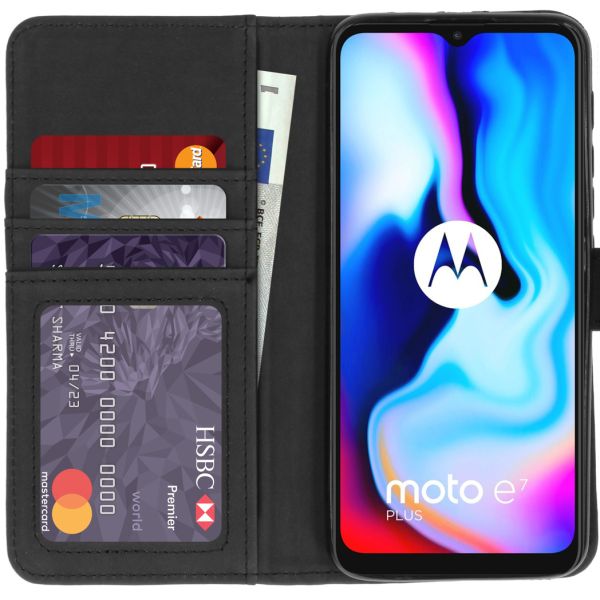 iMoshion Étui de téléphone portefeuille Luxe Motorola Moto E7 Plus / G9 Play