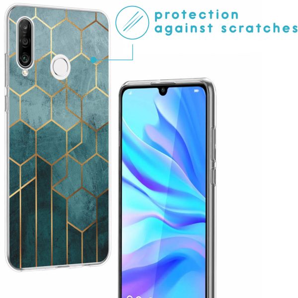 imoshion Coque Design Huawei P30 Lite - Modèle - Vert