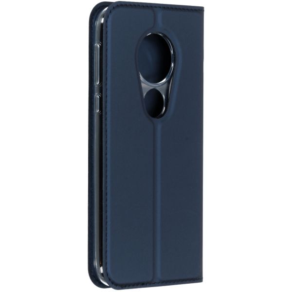 Dux Ducis Étui de téléphone Slim Motorola Moto G7 Play - Blue foncé