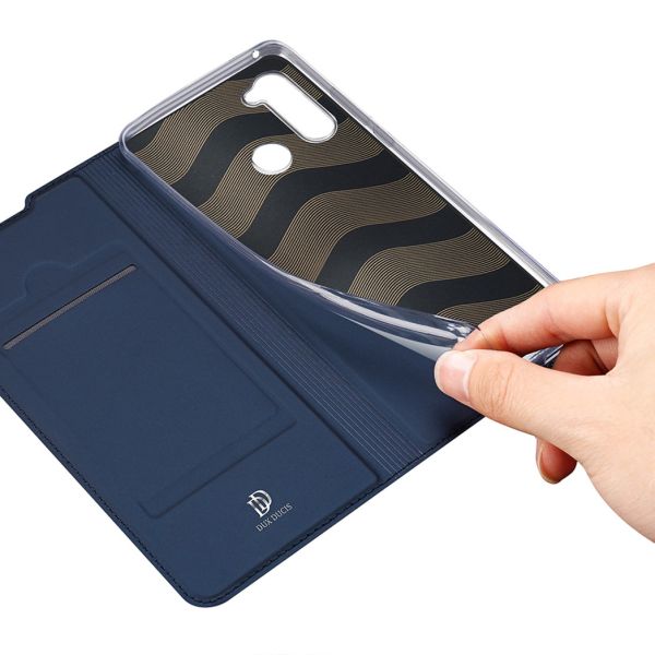 Dux Ducis Étui de téléphone Slim Motorola Moto G Pro - Bleu foncé