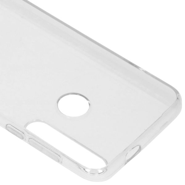 Coque silicone Motorola Moto G8 Plus - Transparent