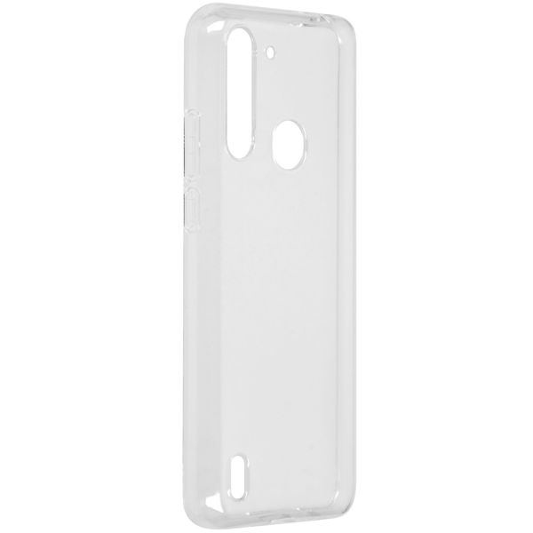 Coque silicone Motorola Moto G8 Power Lite - Transparent