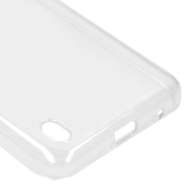 Coque silicone Motorola Moto G8 Power Lite - Transparent