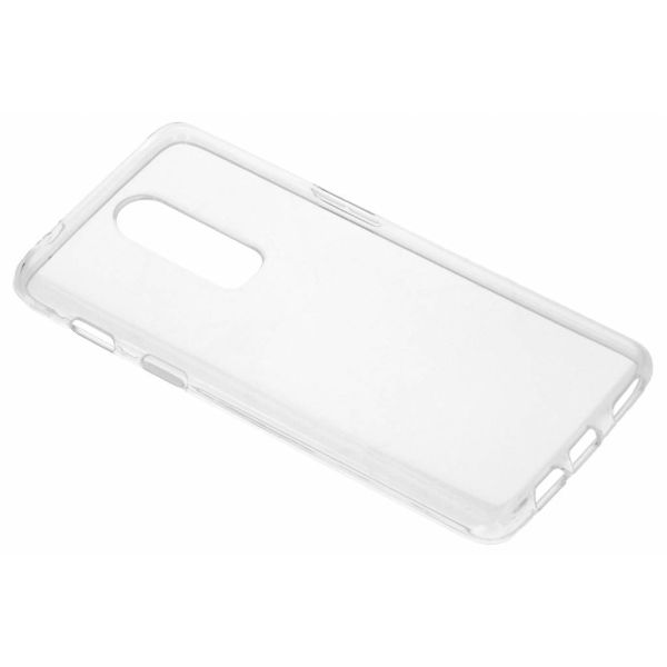 Coque silicone OnePlus 6 - Transparent